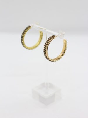 PENDIENTES ARO DOBLE FILA