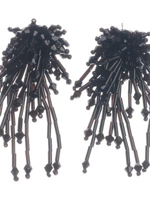 PENDIENTES ABALORIOS FLECOS