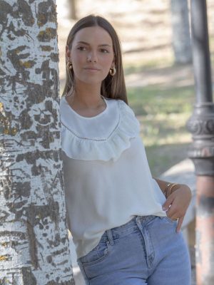 BLUSA VOLANTE VAINICA CANESU