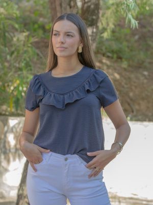 BLUSA VOLANTE VAINICA CANESU
