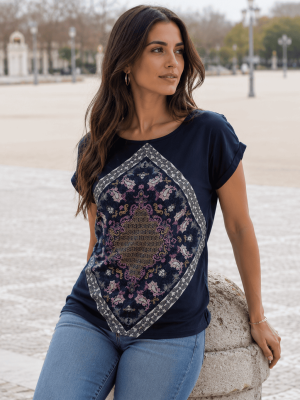 CAMISETA DIBUJO CACHEMIR
