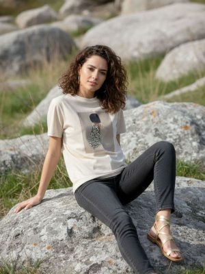 CAMISETA PRINT AFRICANA