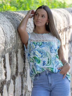 BLUSA ESTAMPADA