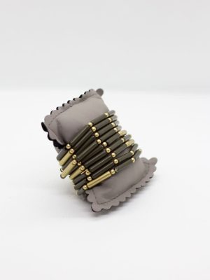 PULSERA CUENTAS METAL