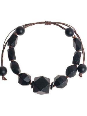 COLLAR CORDÓN MADERA