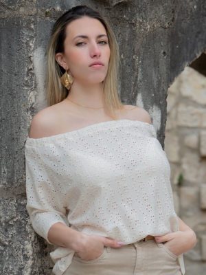 BLUSA CALADA ESCOTE BARCO