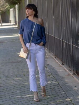 JEANS TOBILLERO CAMPANA