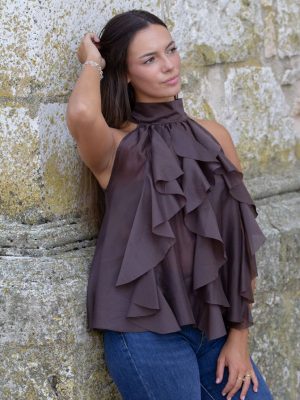 TOP HALTER CHORRERAS