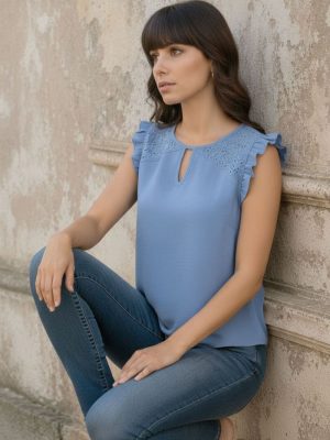 BLUSA CANESU CALADO