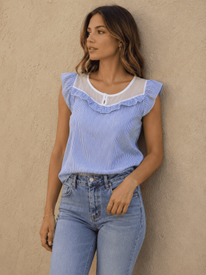 BLUSA RAYAS CANESU GASA